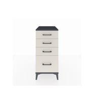 Kronos Komodin 4 Çekmeceli 44x59x96 Antrasit-Aytaşı