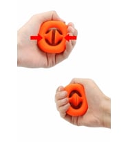 Pop It / Plop It Stres Giderici Oyuncak, Fidget Toys Snapperz Kas Geliştirici (Kırmızı)