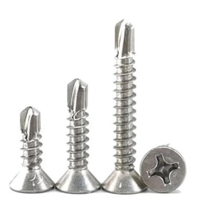 Meridyen Matkap Uçlu Vida YHB 3.9x19mm 1000 Adet (Siyah)