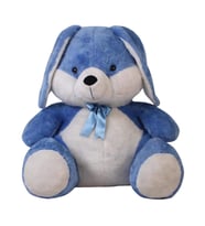 Peluş Tavşan Küçük Boy Mavi Peluş 45 cm