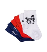 Civil Baby Hero Animal 3'lü 6- Bebek Erkek Çorap Set - Standart 18 Ay