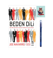 Beden Dili - Joe Navarro 9786051060484 Pensan Büro Mavi Tükenmez Kalem
