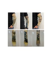 Giyilebilir Dövme 3 Çift 6 Adet Kol Çorap Dövmesi Sleeve tattoo Set3