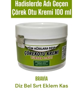 Bravia Çörek Otu Kremi 100 ml 1 Adet