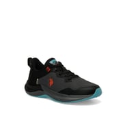 U.S Polo Assn. FLORIN WMN 4PR 101812667 Kadın Sneaker Ayakkabı Siyah Kırmızı 36-40 (Siyah-Kırmızı)