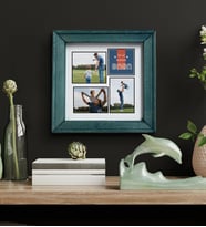 Kişiye Özel İyi Ki Varsın Doğal Ahşap Fotoğraf Çerçevesi 20x20cm - CRCV1001