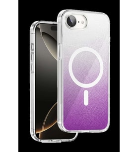 Onegif iPhone 17E Sora Simli Magsafe Kapak - Mor