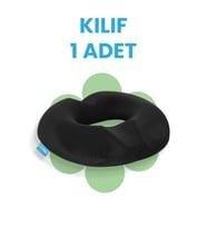 Ultralüks Oturma Simit Kıfılı - Siyah