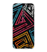 Xiaomi Redmi 9  Kamera Korumalı Kapak Eskitme Tasarımlı Şeffaf  Kılıf