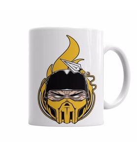 Scorpion Kupa Bardak Porselen