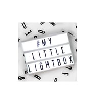 A4 Işıklı Mesaj Panosu, LED Light Box, Dekoratif ve Şık Tasarım (Krem)