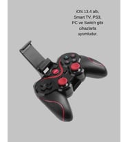 Ergonomik Tasarımlı Şarjlı Kablosuz Gamepad