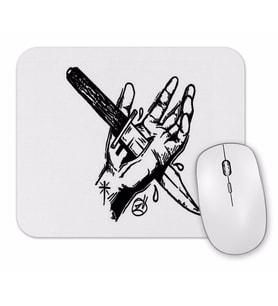 Knife İn The Hand Mouse Pad.jpg