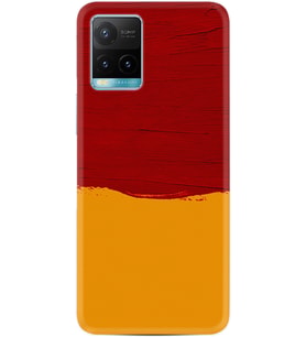 Vivo Y11S Y21S Y20 Y20S Y70 Kılıf Desemli Silikon Sarı Kırmızı Boya 1708