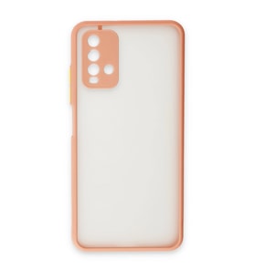 Xiaomi Redmi 9t Kılıf Montreal Silikon Kapak - Pembe
