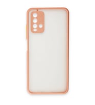 Xiaomi Redmi 9t Kılıf Montreal Silikon Kapak - Pembe