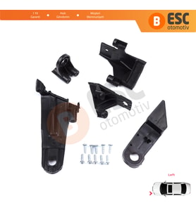 Dacia Duster MK2 HM 2017-2024 260609367R İçin Sol Ön Far Tamir Seti
