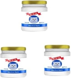 Snow Kitten Muzicevi Menthol Balm 50 ml x 3 Adet