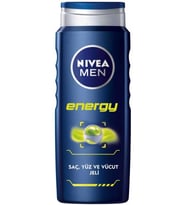 Nivea Men Duş Jeli Şampuan Energy 500 ml
