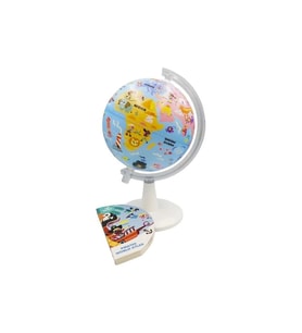 GÜRBÜZ 48254 20 CM LEGENDARY PIRATES GLOBE + BOOK + USB IŞIKLI KORSAN KÜRE