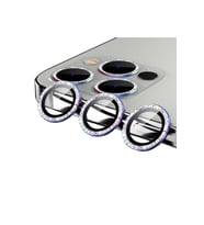 Apple iPhone 12 Pro Max Uyumlu Zore CL-06 Kamera Lens Koruyucu (Çok Renkli)