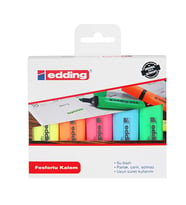 EDDİNG 344 FOSFORLU KALEM SETİ 5 RENK