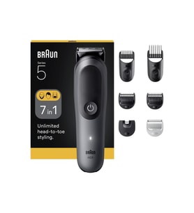Braun Hepsi Bir Arada Series 5, 7’si 1 arada Tıraş Kiti, Keskin Bıçak, Vücut Tıraşı AIO5520