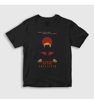Presmono Unisex Çocuk Siyah Limits Black Mirror T-Shirt 182149tt