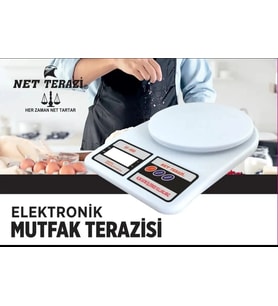 LCD Ekranlı Dijital Hassas Mutfak Terazisi Tartısı Baskülü