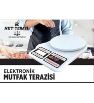 LCD Ekranlı Dijital Hassas Mutfak Terazisi Tartısı Baskülü