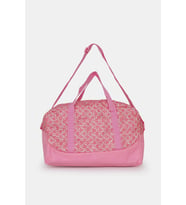 Kız Çocuk Leopar Baskılı Spor Çanta, Cepli Spor Çanta, Fermuarlı Detaylı Çocuk Spor Çanta, (Pembe)