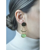 Kadir Jewellery 22 Ayar Altın Kaplama Vintage Küpe -El İşçiliği Ve Hipoalerjenik Küpe