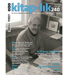 -lık Sayı 240 - Üç Aylık Edebiyat Dergisi (Ekim-Aralık 2025)