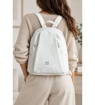 Krem 6026 Orijinal Just Polo Kadin 9 Bolmeli Orta Boy Sirt Cantasi 31x29 Cm