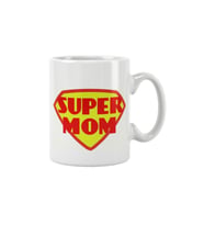 Super Mom Anneler Günü Doğum Günü Hediye Baskılı Kupa Bardak