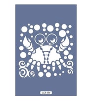 CADENCE CSA-04 STENCİL ŞABLON 15x15 - YENGEÇ