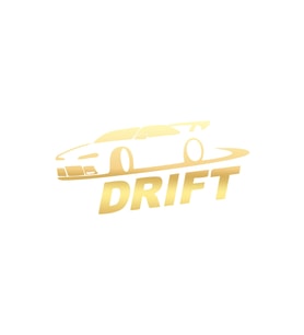 Drit Araba Sticker17x17 Cm Gold