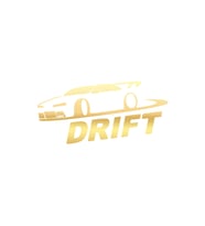 Drit Araba Sticker17x17 Cm Gold