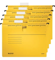 Leitz 1984 Alpha Sarı Telli Askılı Dosya (5 li Paket)