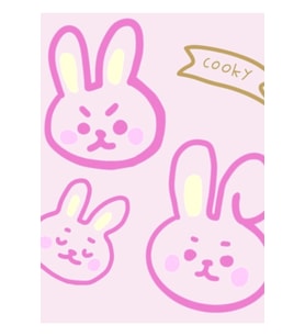 Bt21 Kurabiye Jungkook Bts Tablo Ahşap Poster Dekoratif Kod1552