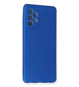 Galaxy A72 Kılıf First Silikon - Mavi