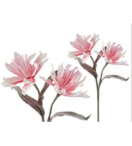 Latin Açık Pembe 96cm Kıvrılabilir Dekoratif Obje Hediyelik Figür 1 Adet 1LF-12130E