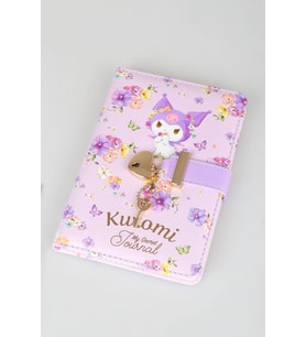 x Dekomus Lisanslı Kuromi Secret Garden Edition Kilitli Hatıra Defteri / Günlük