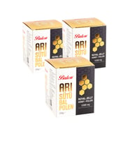 3 Kutu Arı Sütü Bal Polen 230 gr 1200mg