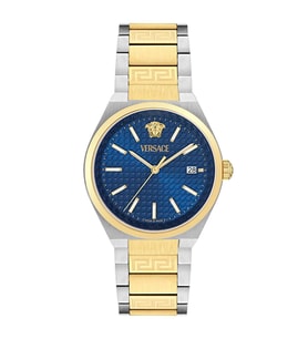 Versace VRSCVE0F00325 ErkekKadın Kol Saati (Altın)