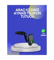 Dikiz Aynasına ve Koltuk Başlığına Uyumlu Telefon Tutucu
