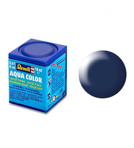 350 - Aqua Color Dark Blue - Silk Boya - 18 ml