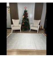 Hoom Rugs Nita 1205 Gri Modern Makina Halısı