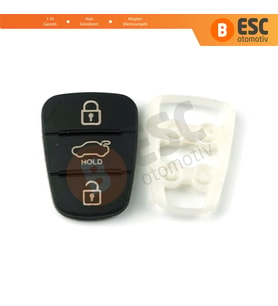 BDP1123 Hyundai Kia için Sus.talı Anahtar Kumanda 3 Buton Ped Tuş Lastiği