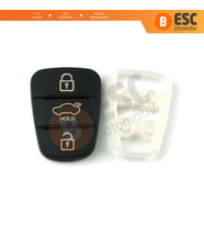 BDP1123 Hyundai Kia için Sus.talı Anahtar Kumanda 3 Buton Ped Tuş Lastiği